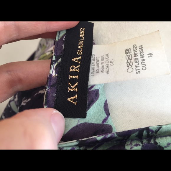 Akira Black Label Silk Dress - Picture 5 of 6